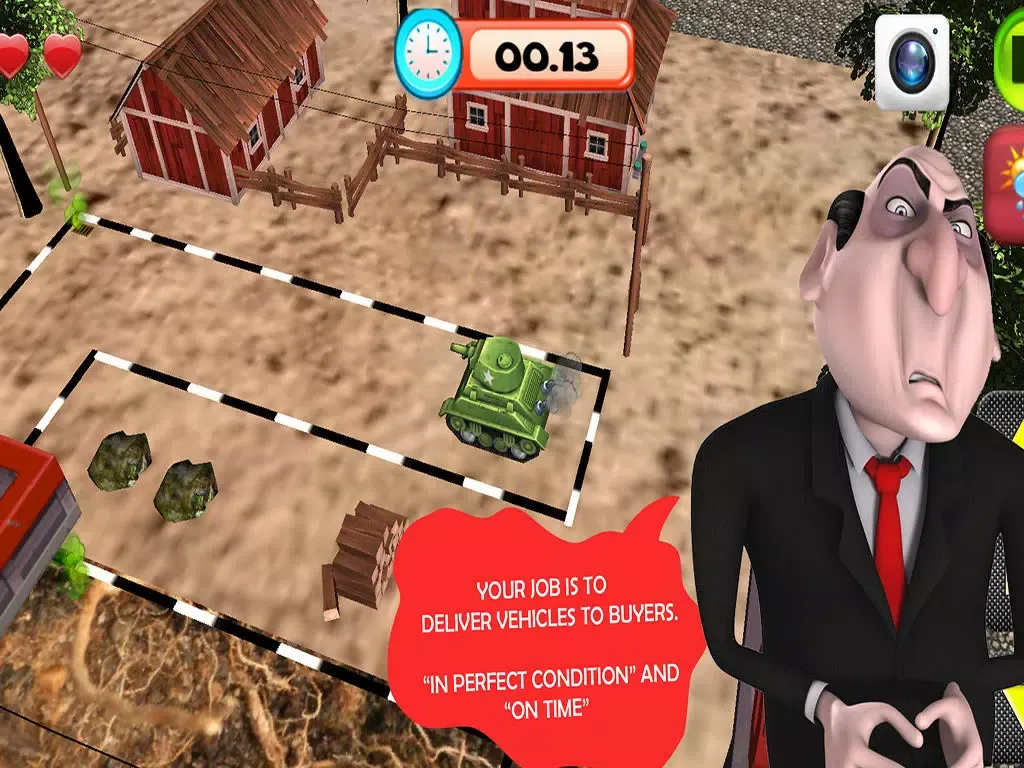 Captures d'écran de AAA Iron Tank Force Parking Wars Mania iPad 