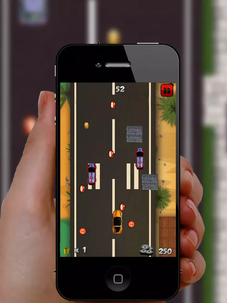 An Epic Retro Taxi Rush - Crazy Cab City Race iPad  स्क्रीनशॉट