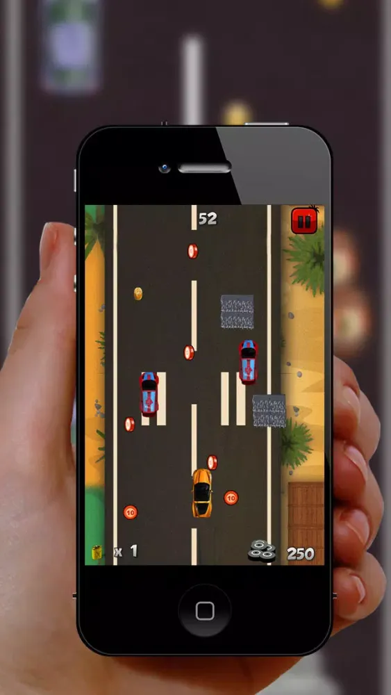 An Epic Retro Taxi Rush - Crazy Cab City Race स्क्रीनशॉट