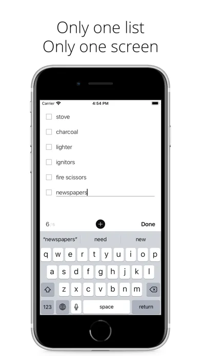 monolist - simple checklist স্ক্রিনশট
