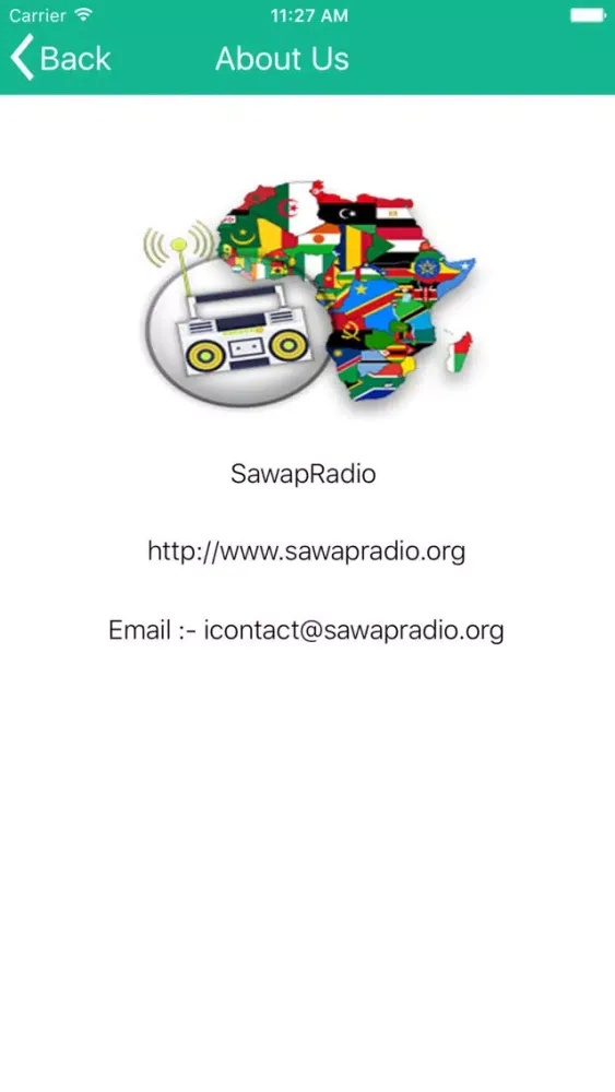 Captures d'écran de SAWAPRADIO : LA RADIO CLIMAT AU SAHEL