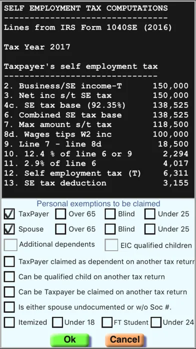 Capturas de pantalla de Income Tax Calculator: TaxMode