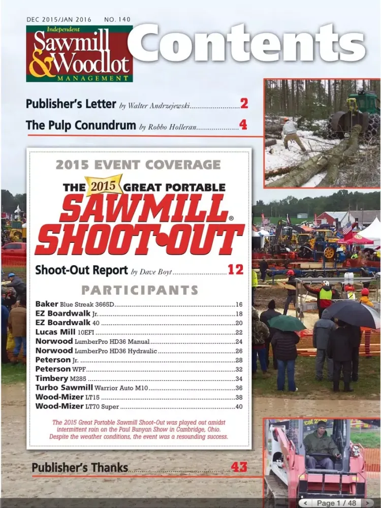 Sawmill & Woodlot Magazine iPad  Ekran Görüntüleri