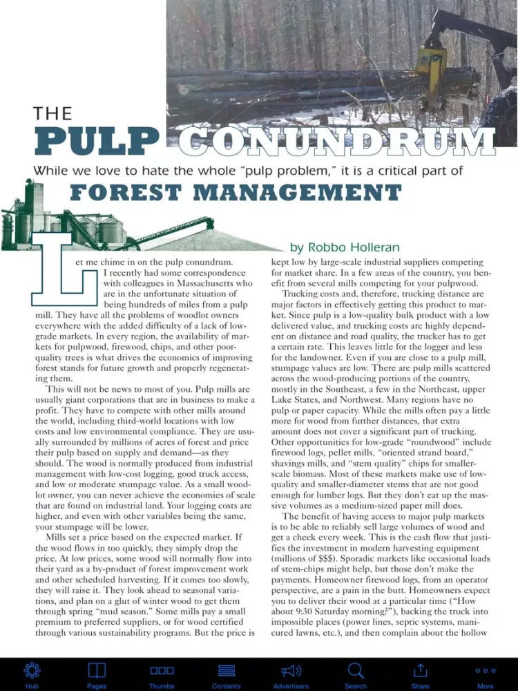 Sawmill & Woodlot Magazine iPad  Ekran Görüntüleri