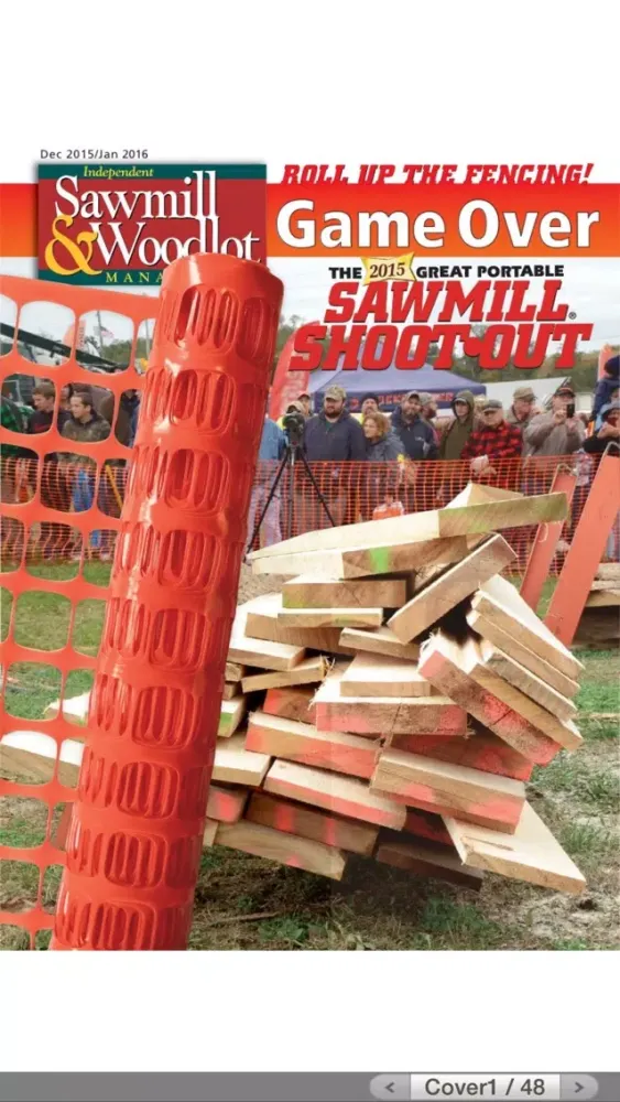 Sawmill & Woodlot Magazine Ekran Görüntüleri