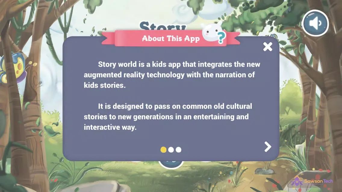 Ảnh chụp màn hình của Story World AR