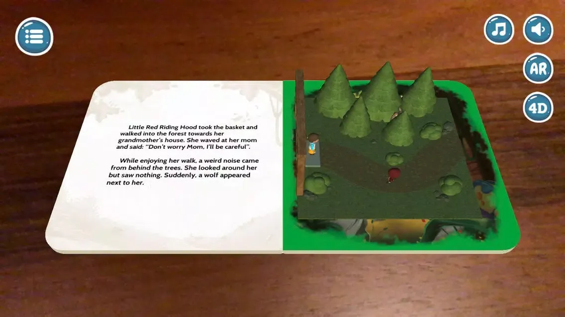 Ảnh chụp màn hình của Story World AR
