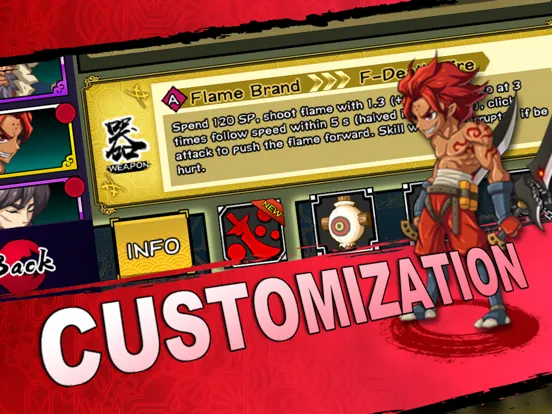 Capturas de tela do Sakura Tales : Ninja Run&Fight iPad 