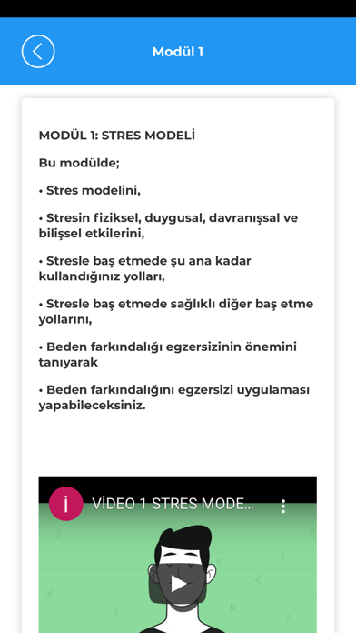 SAY Stres ve Anksiyete Yönetim Screenshots