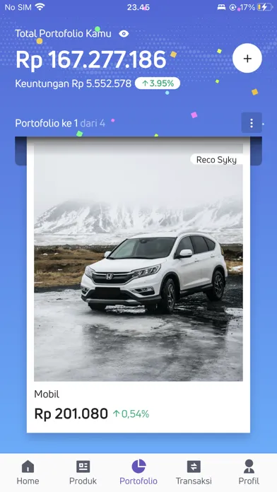 Capturas de tela do SayaKaya - Investasi Reksadana