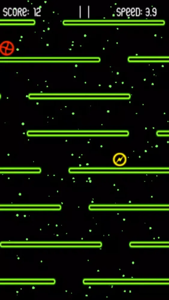 Screenshot di Fall Falling Down:Roll & Revolve the Red Wheels & Ball To Survive