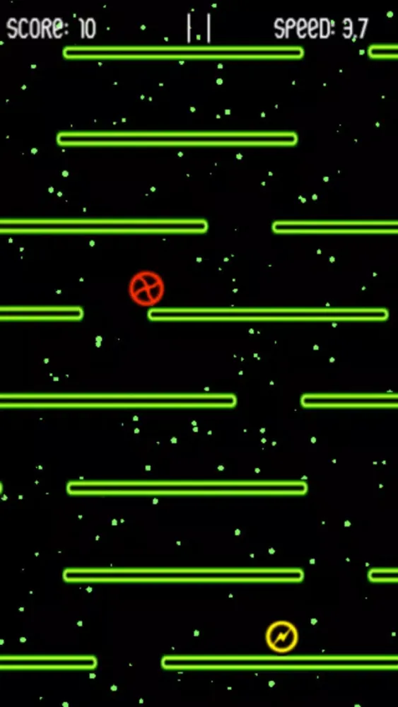 Screenshot di Fall Falling Down:Roll & Revolve the Red Wheels & Ball To Survive