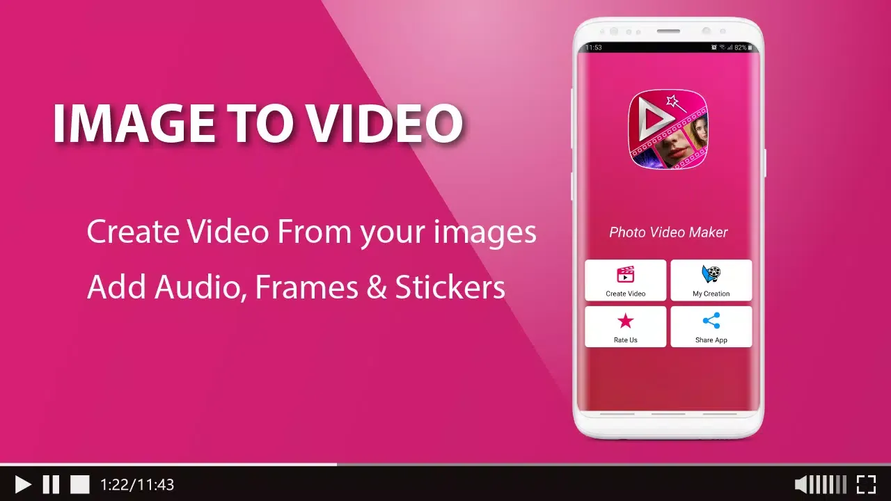 Capturas de pantalla de Photo Video Editor Slideshow