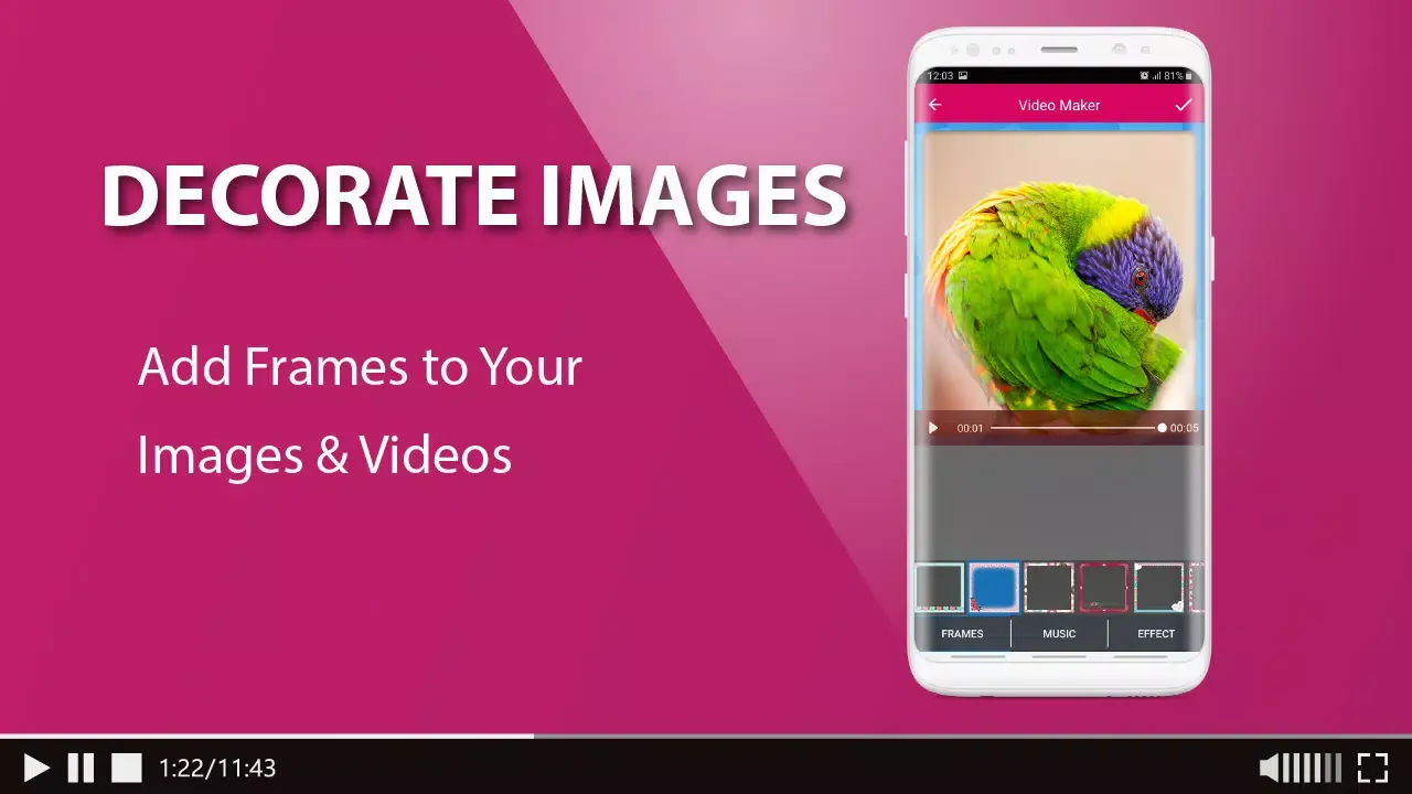 Capturas de pantalla de Photo Video Editor Slideshow