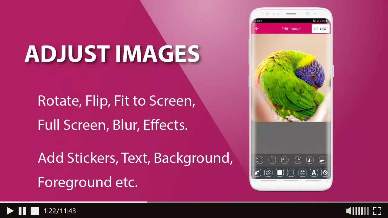Capturas de pantalla de Photo Video Editor Slideshow