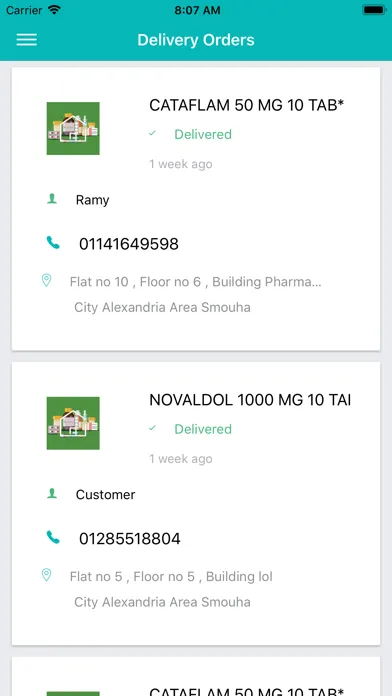 Capturas de tela do Saydality ( For Pharmacies )