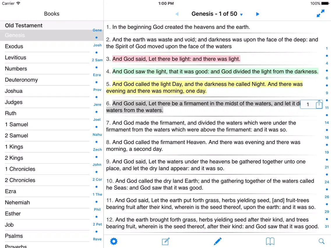Ảnh chụp màn hình của Bible for Kids - Mp3 iPad 