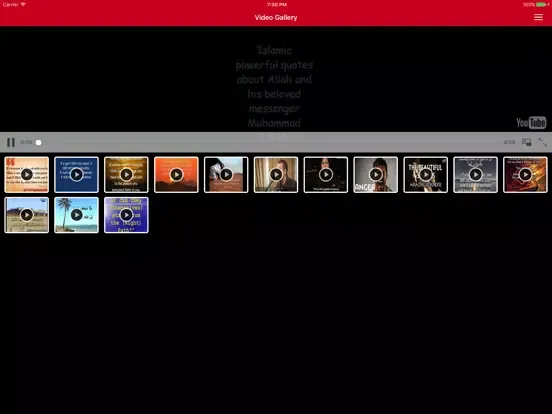 Zrzuty ekranu Tanzil القرآن الكريم iPad 