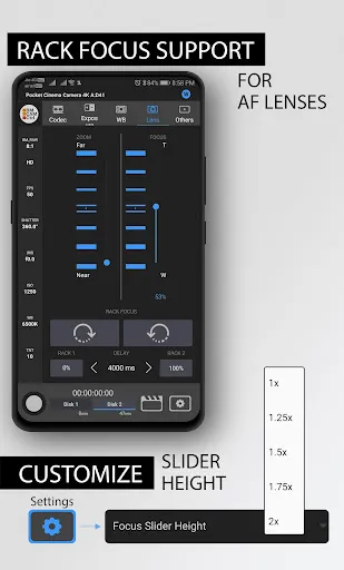 Control Blackmagic Camera スクリーンショット