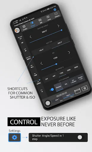 Control Blackmagic Camera スクリーンショット