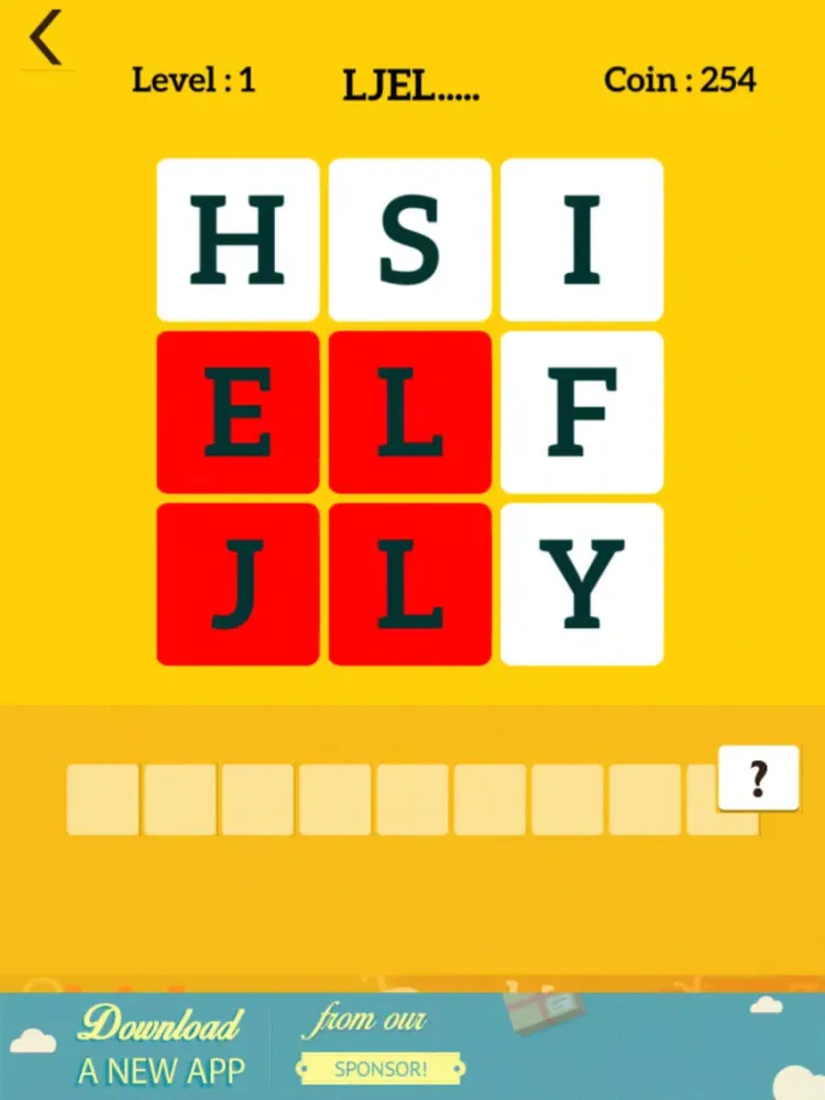 Tangkapan layar Word Words Nine: A brain puzzle game iPad 