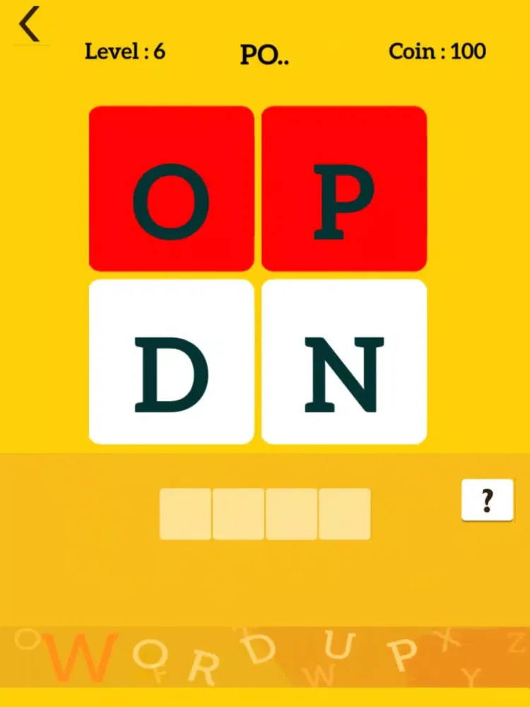 Tangkapan layar Word Words Nine: A brain puzzle game iPad 