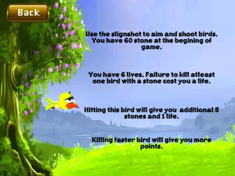 Capturas de pantalla de Angry Flappy Slingshot Bird Prey Safari: Pull Sling to Shoot Eagle,Robin,Parrot,Turkey, Owl & Toucan Flyer iPad 