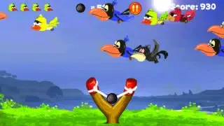 Capturas de pantalla de Angry Flappy Slingshot Bird Prey Safari: Pull Sling to Shoot Eagle,Robin,Parrot,Turkey, Owl & Toucan Flyer