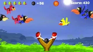 Capturas de pantalla de Angry Flappy Slingshot Bird Prey Safari: Pull Sling to Shoot Eagle,Robin,Parrot,Turkey, Owl & Toucan Flyer