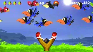 Capturas de pantalla de Angry Flappy Slingshot Bird Prey Safari: Pull Sling to Shoot Eagle,Robin,Parrot,Turkey, Owl & Toucan Flyer