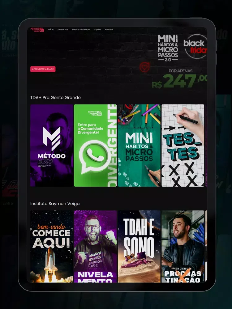 Screenshot di Instituto Saymon Veiga iPad 