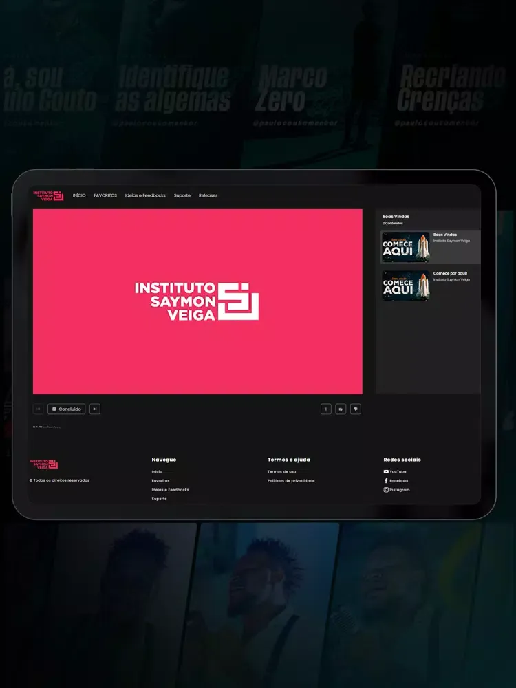 Screenshot di Instituto Saymon Veiga iPad 