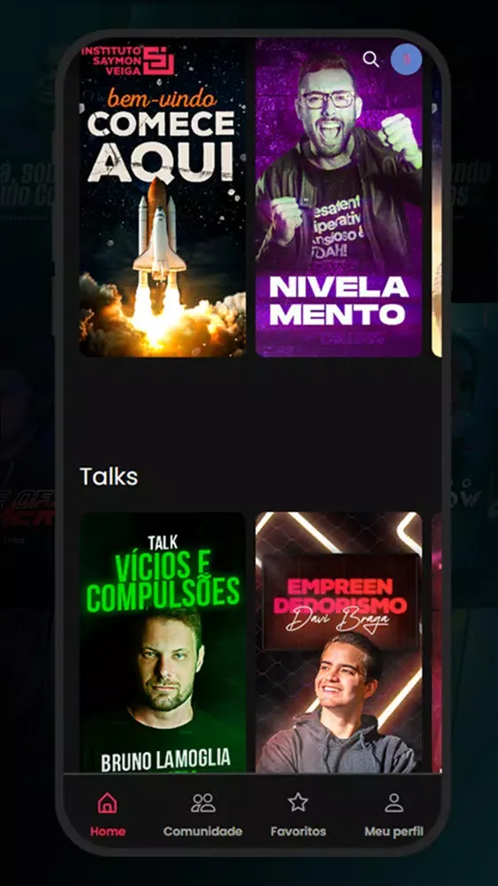 Screenshot di Instituto Saymon Veiga