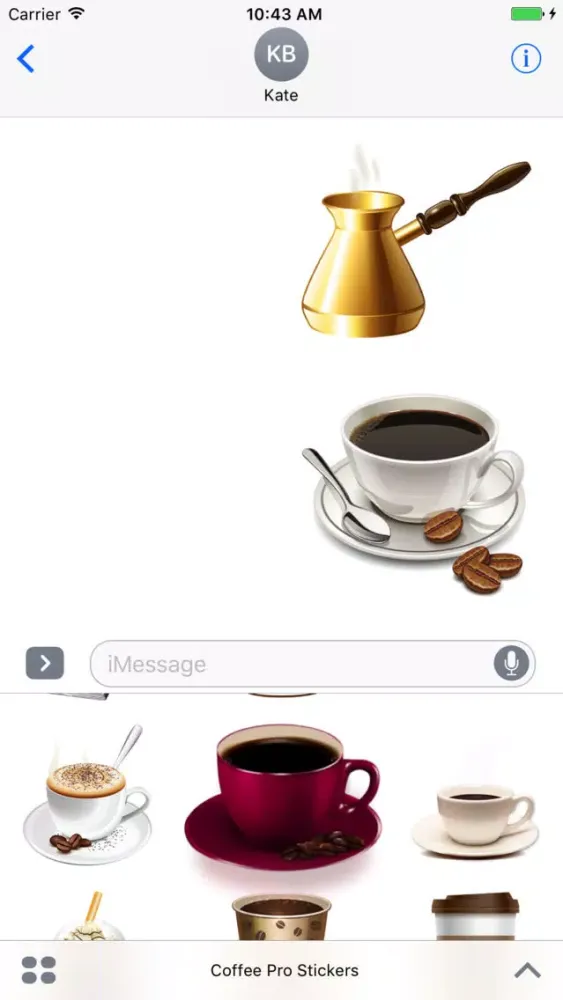 Coffee Pro Stickers স্ক্রিনশট