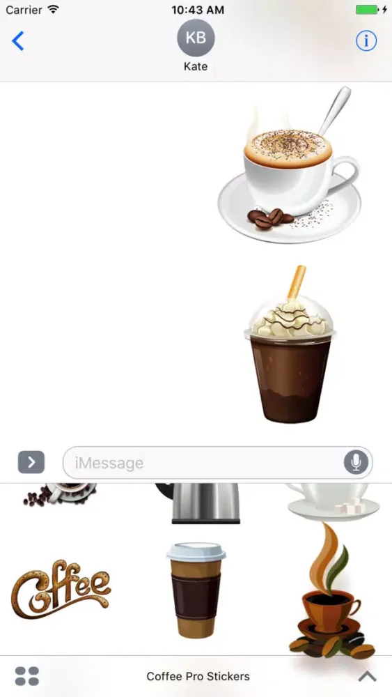 Coffee Pro Stickers স্ক্রিনশট