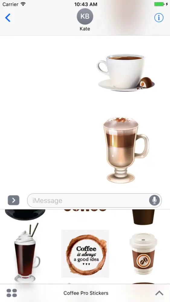 Coffee Pro Stickers স্ক্রিনশট