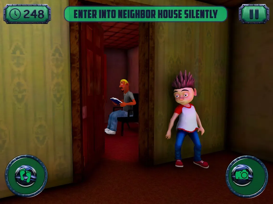 Next Scary Neighbor Home Door iPad 应用截图