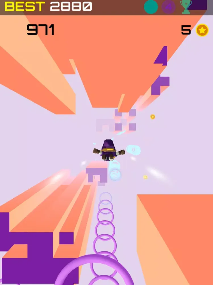 Hero's Jump iPad 應用截圖