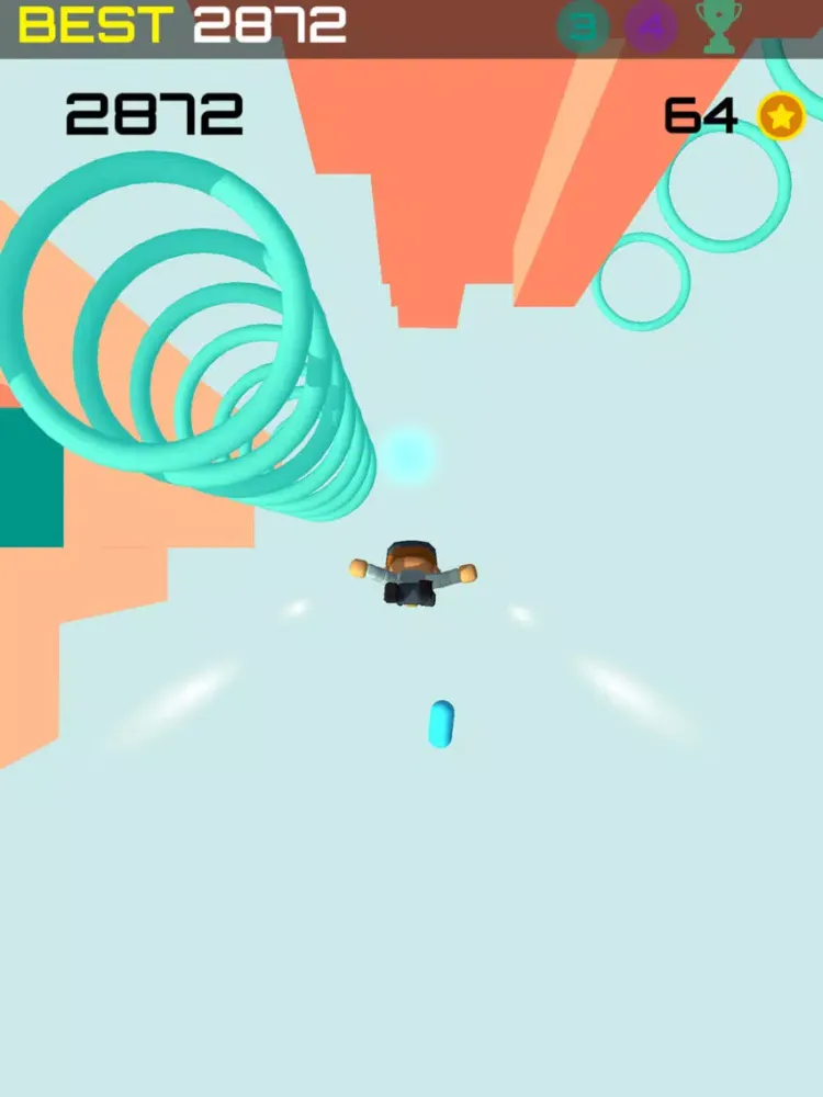 Hero's Jump iPad 應用截圖