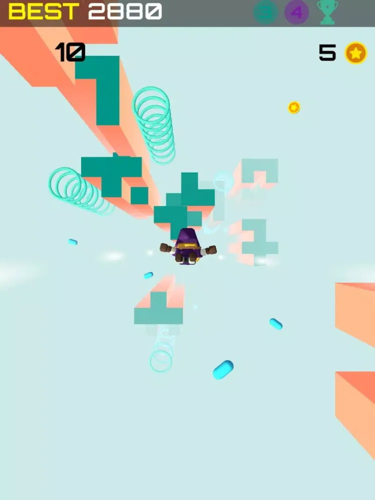 Hero's Jump iPad 應用截圖