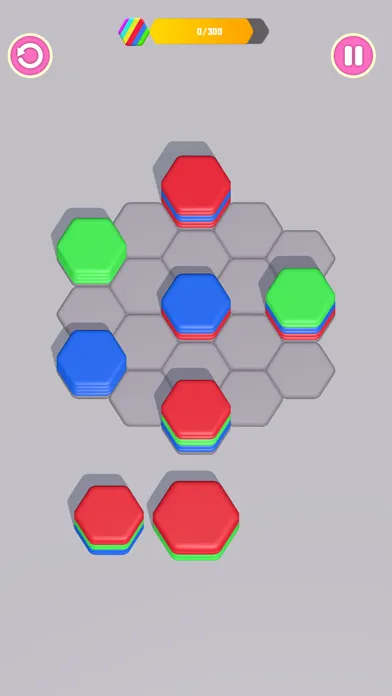 Hexa Sort Puzzle Color Game سکرین شاٹس