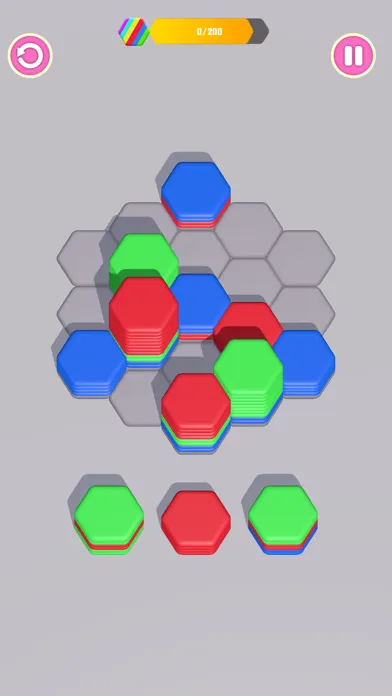Hexa Sort Puzzle Color Game سکرین شاٹس