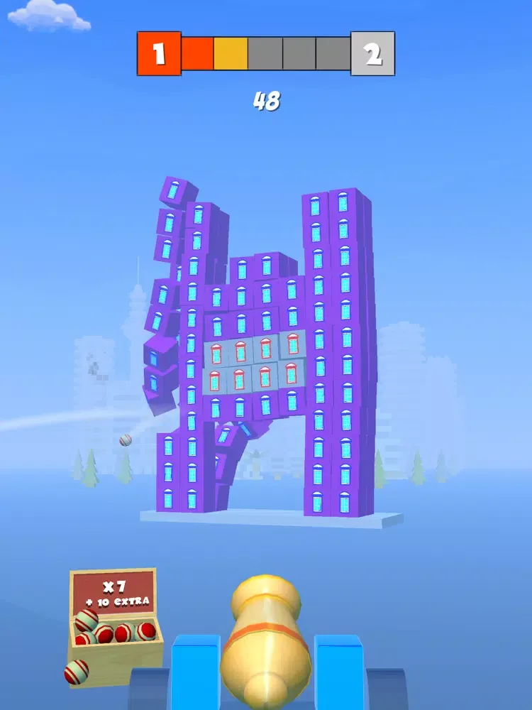 Hit & Knock : Destroy Tower iPad  স্ক্রিনশট