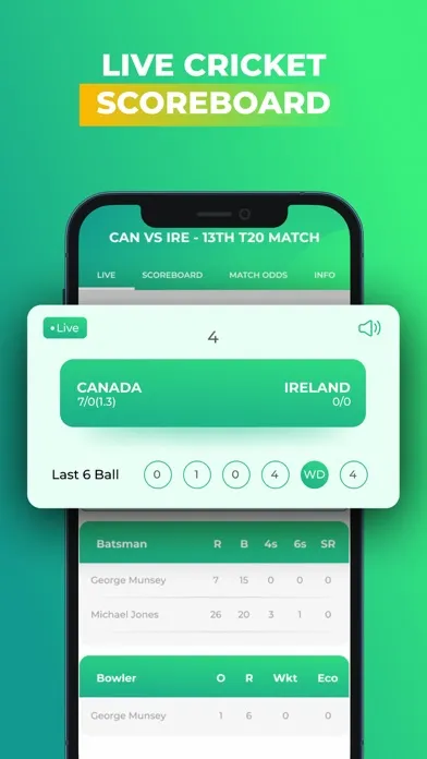 Capturas de pantalla de Smartcric - HD Live Cricket TV