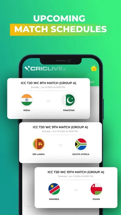 Capturas de pantalla de Smartcric - HD Live Cricket TV