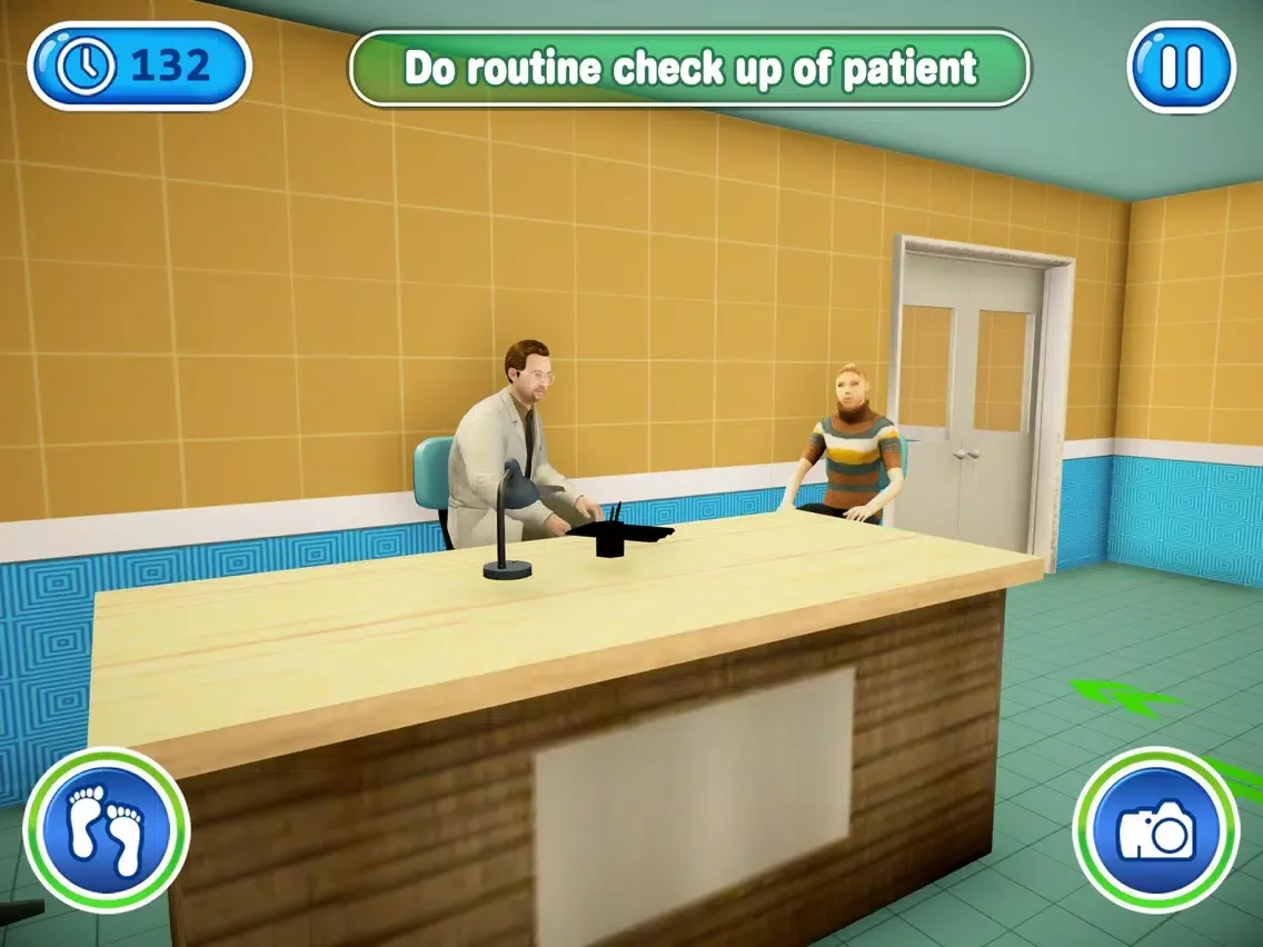 Tangkapan skrin My Virtual Doctor Of Town iPad 