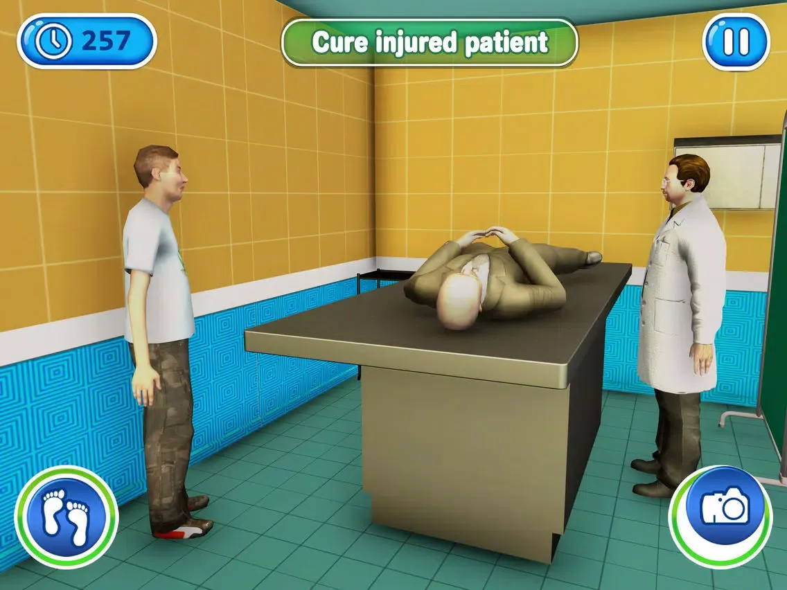 Tangkapan skrin My Virtual Doctor Of Town iPad 