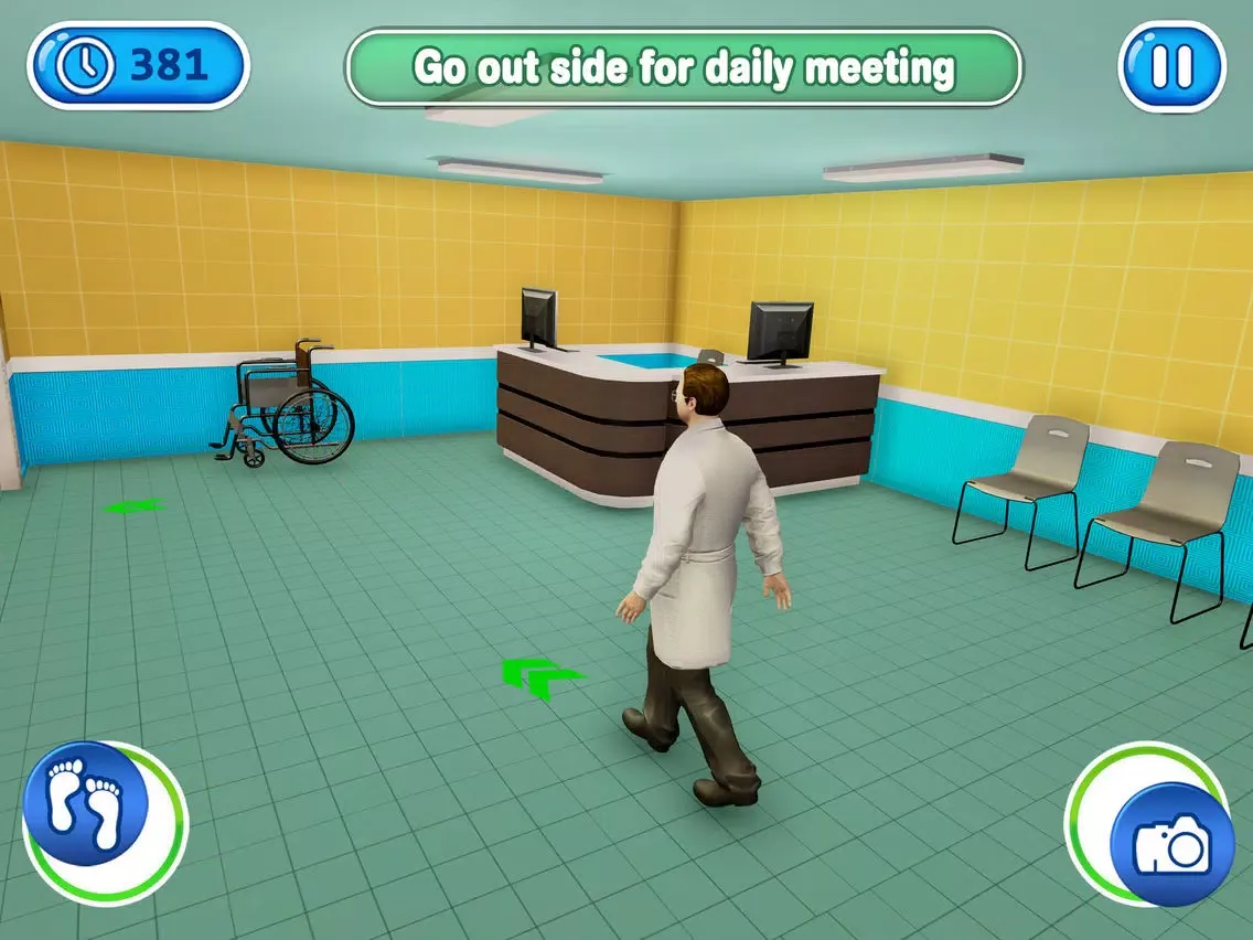 Tangkapan skrin My Virtual Doctor Of Town iPad 