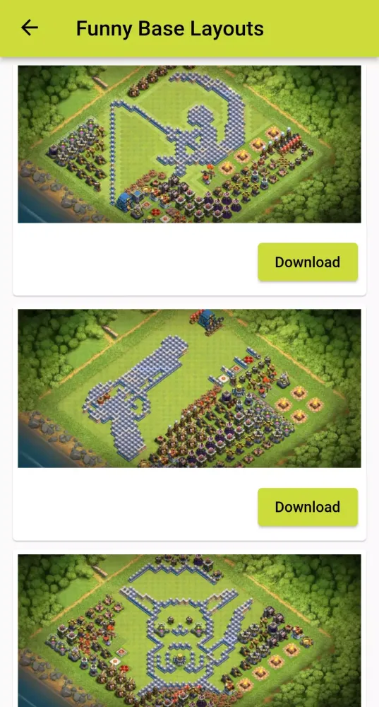 Pro Clash of Maps Base Layouts應用截圖