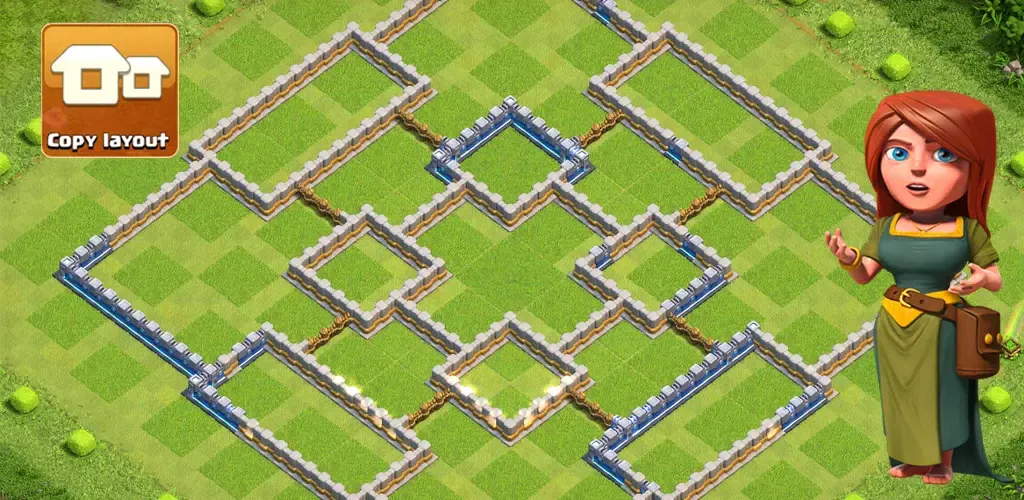 Pro Clash of Maps Base Layouts應用截圖